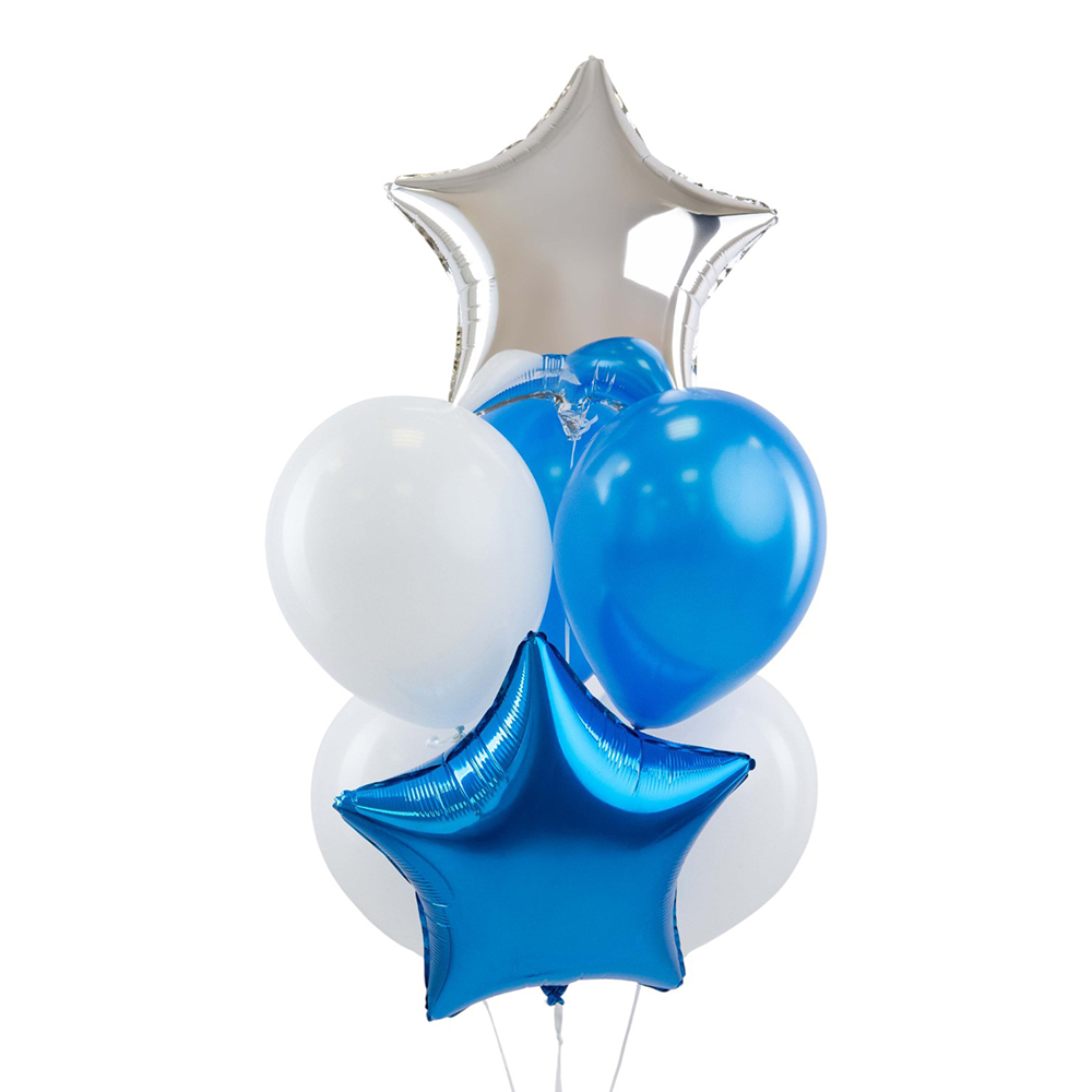 набор шаров возд. 7шт. "океан" Набор шаров возд. 7шт. "океан"