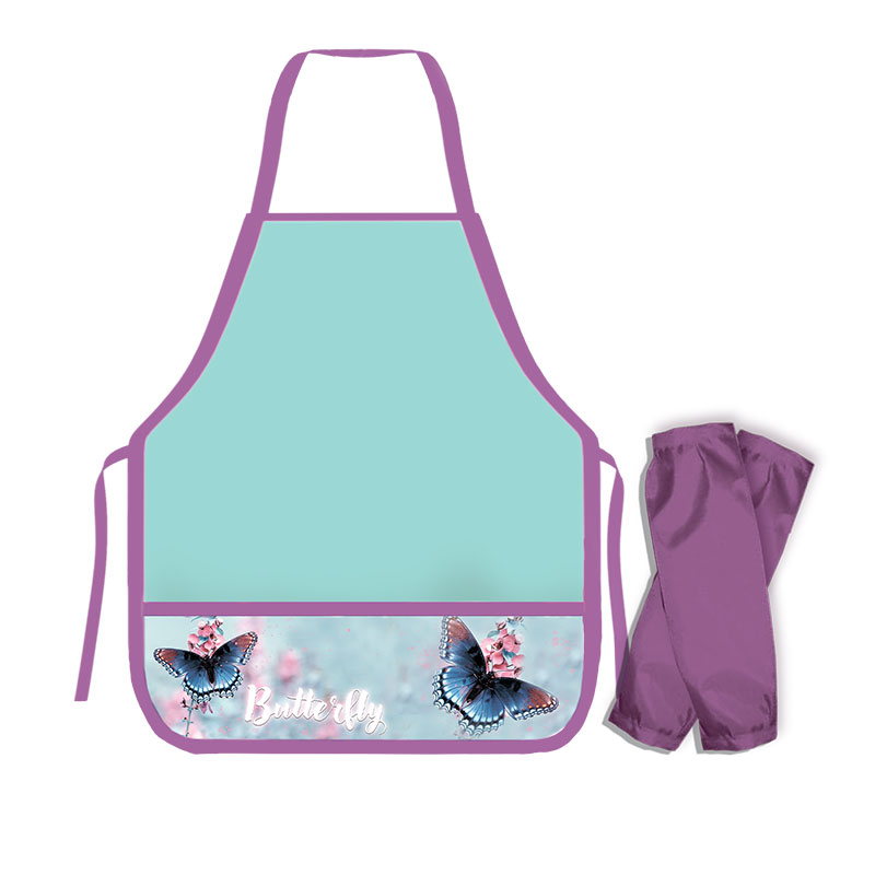 набор для труда (накидка+нарукавники) пчёлка "butterfly" Набор для труда (накидка+нарукавники) пчёлка "butterfly"