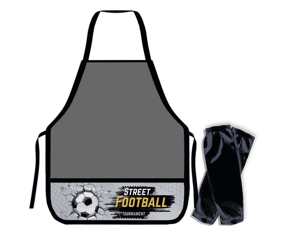 набор для труда (накидка+нарукавники) пчёлка "street football" Набор для труда (накидка+нарукавники) пчёлка "street football"