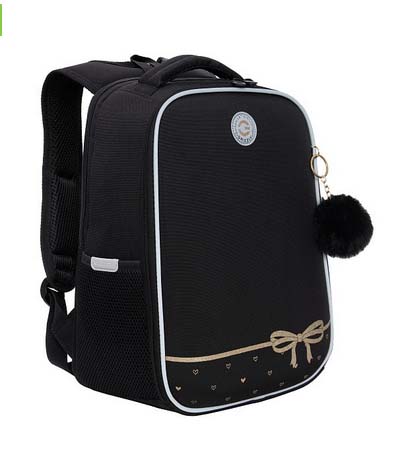 рюкзак grizzly чёрный-золото 26х37х17см эрг.спинка Рюкзак grizzly чёрный-золото 26х37х17см эрг.спинка