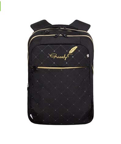 рюкзак grizzly чёрный 28х40х16см эрг.спинка Рюкзак grizzly чёрный 28х40х16см эрг.спинка