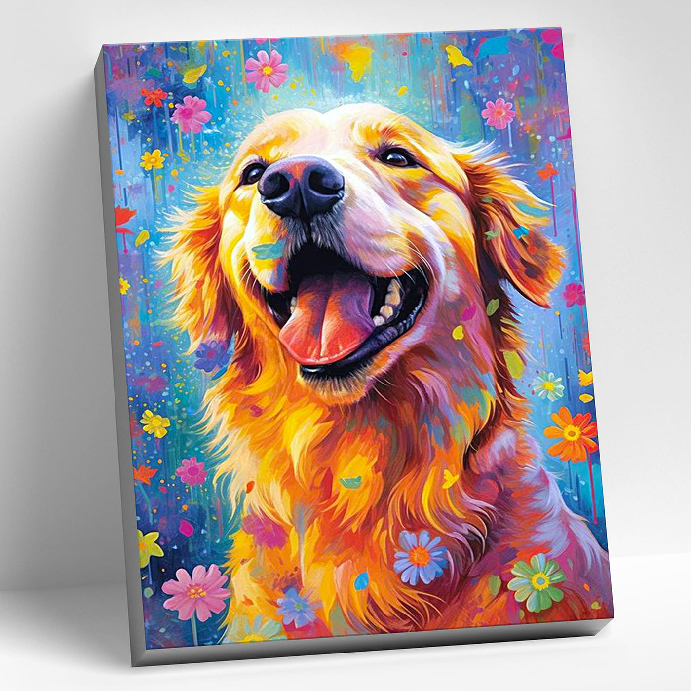 набор д/творч. картина по номерам 40х50см "золотистый ретривер" Набор д/творч. картина по номерам 40х50см "золотистый ретривер"