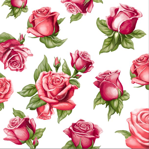 салфетки бум. 240х240мм 25 шт. 3-сл. "красные розы" Салфетки бум. 240х240мм 25 шт. 3-сл. "красные розы"