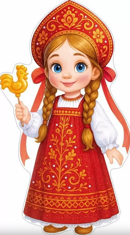 плакат "девочка с леденцом" фигурный а2 Плакат "девочка с леденцом" фигурный а2