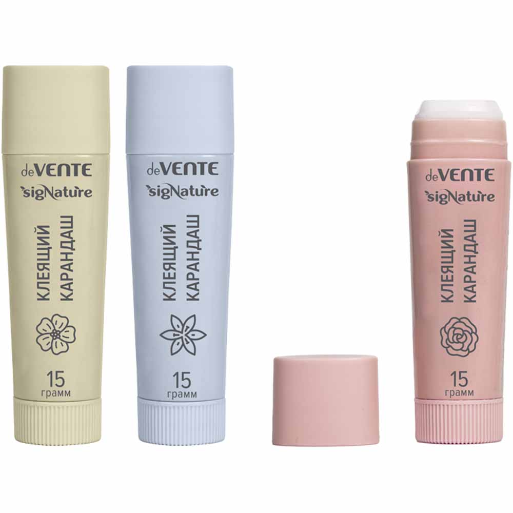 клей-карандаш devente "signature" 15г pvp асс-т Клей-карандаш devente "signature" 15г pvp асс-т