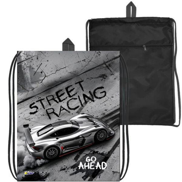 сумка для обуви оникс "форсаж" 37х47см светоотраж. Сумка для обуви оникс "форсаж" 37х47см светоотраж.