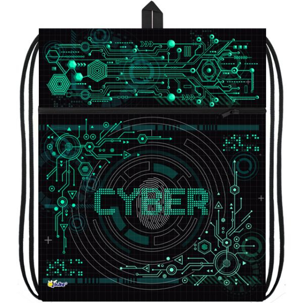 сумка для обуви оникс "кибер схема" 41х49см с карманом Сумка для обуви оникс "кибер схема" 41х49см с карманом