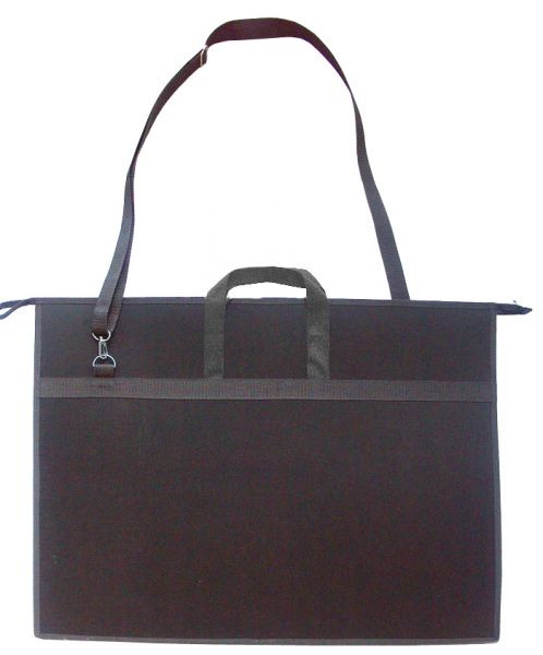 папка-портфель для чертежей а2 оникс чёрная пластик Папка-портфель для чертежей а2 оникс чёрная пластик