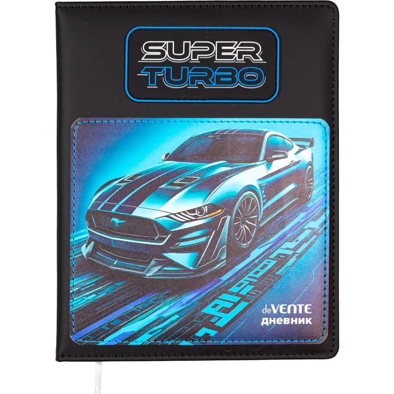 дневник универс. тв.обл. "super turbo" (devente) кож.зам.,аппликация Дневник универс. тв.обл. "super turbo" (devente) кож.зам.,аппликация