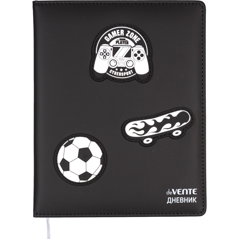 дневник универс. тв.обл. "adventure zone" (devente) кож.зам.,аппликация Дневник универс. тв.обл. "adventure zone" (devente) кож.зам.,аппликация