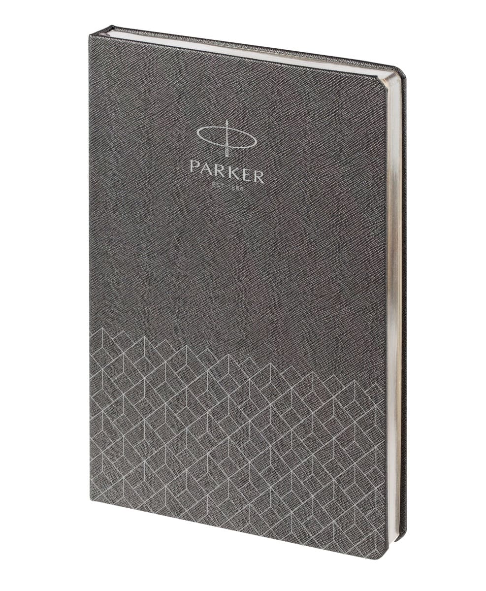 ежедневник недатир. а5 parker серый кож.зам. Ежедневник недатир. а5 parker серый кож.зам.