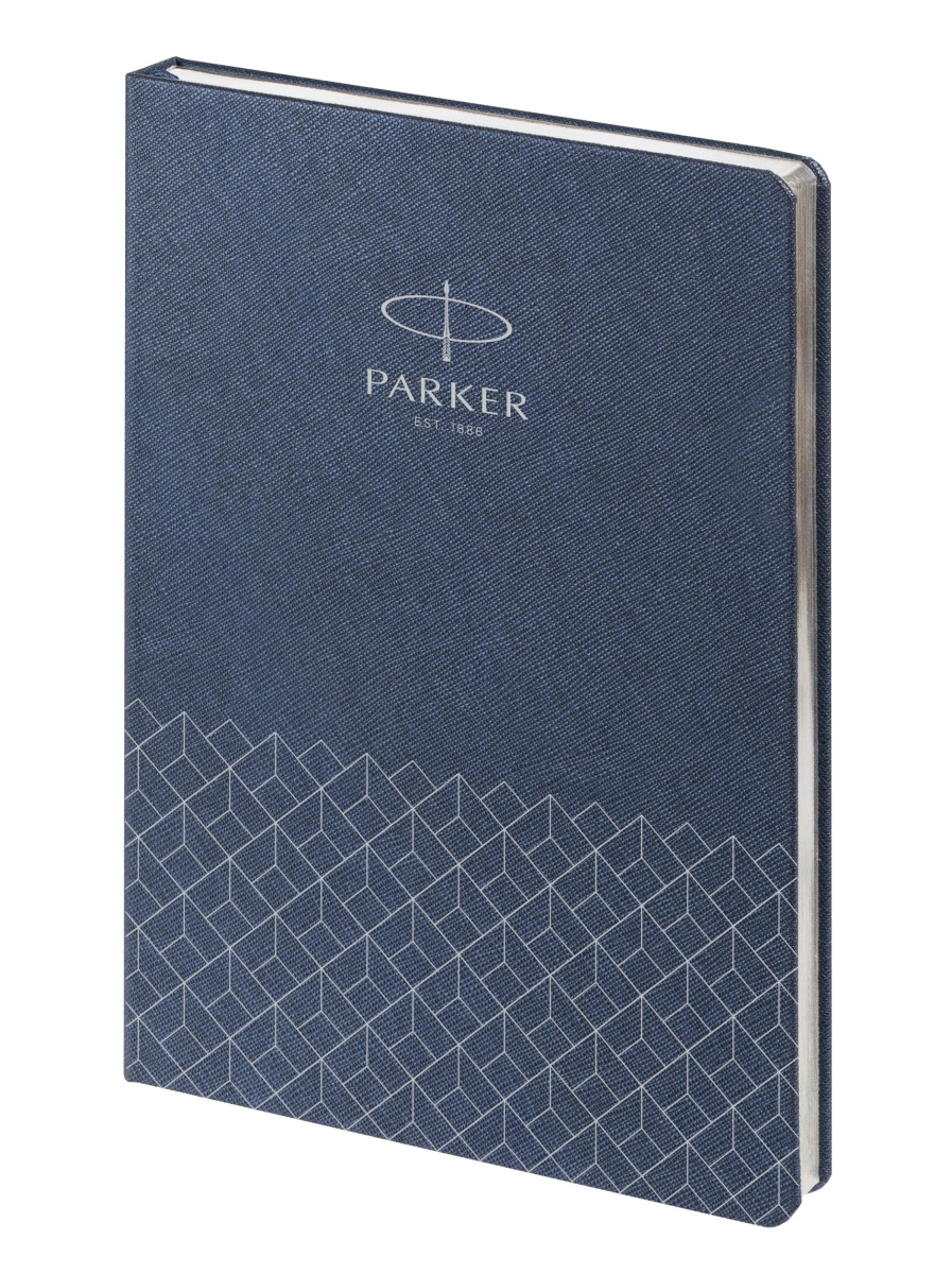 ежедневник недатир. а5 parker синий кож.зам. Ежедневник недатир. а5 parker синий кож.зам.