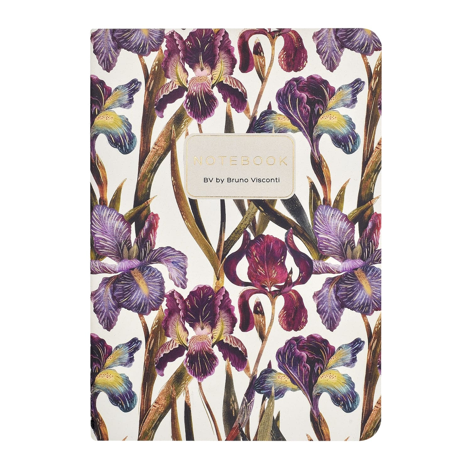 блокнот а6 сшивка 32л. лин. "flora. ирисы" (bruno visconti) Блокнот а6 сшивка 32л. лин. "flora. ирисы" (bruno visconti)