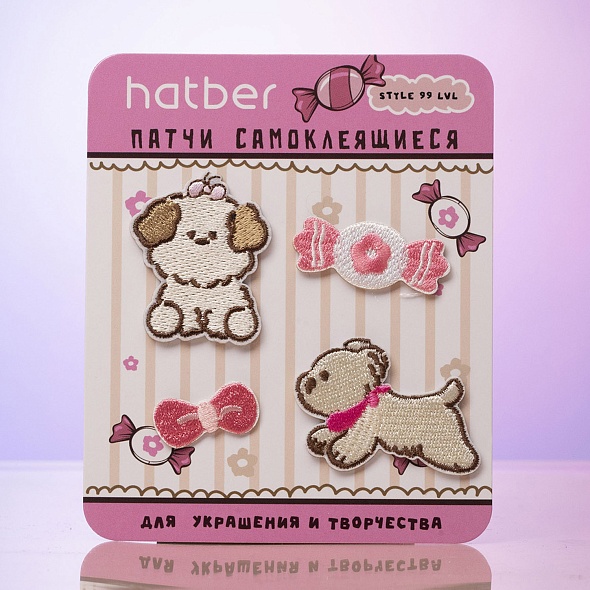 наклейки самокл. hatber "пушистая компания" Наклейки самокл. hatber "пушистая компания"