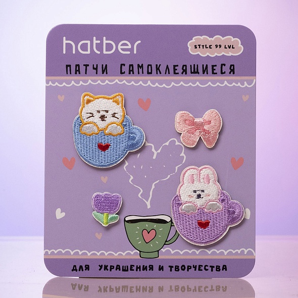 наклейки самокл. hatber "счастье есть" Наклейки самокл. hatber "счастье есть"