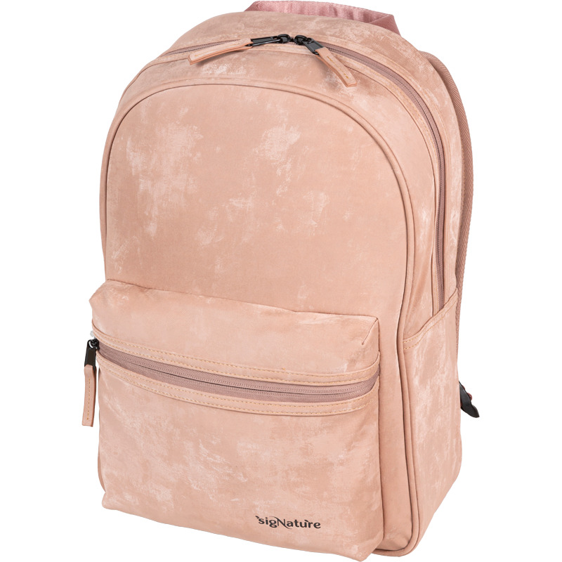 рюкзак devente "signature" пудровый 40х28х12см эрг.спинка,кож.зам. Рюкзак devente "signature" пудровый 40х28х12см эрг.спинка,кож.зам.