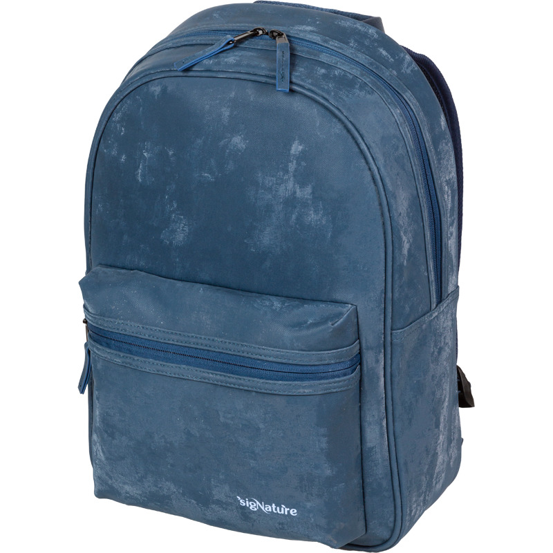 рюкзак devente "signature" синий 40х28х12см эрг.спинка,кож.зам. Рюкзак devente "signature" синий 40х28х12см эрг.спинка,кож.зам.