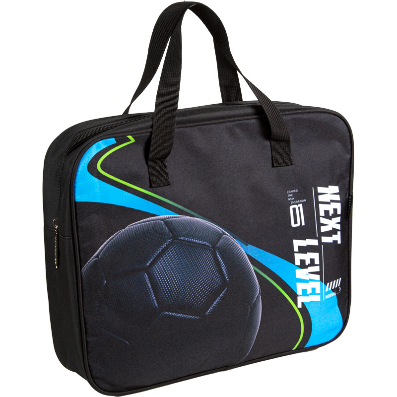 папка текстиль с ручками а4+ devente "next level football" на молнии Папка текстиль с ручками а4+ devente "next level football" на молнии