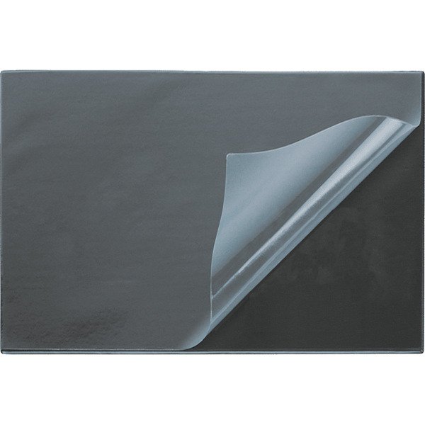 настольное покрытие devente 380х590мм чёрное с откидным прозрачным клапаном Настольное покрытие devente 380х590мм чёрное с откидным прозрачным клапаном