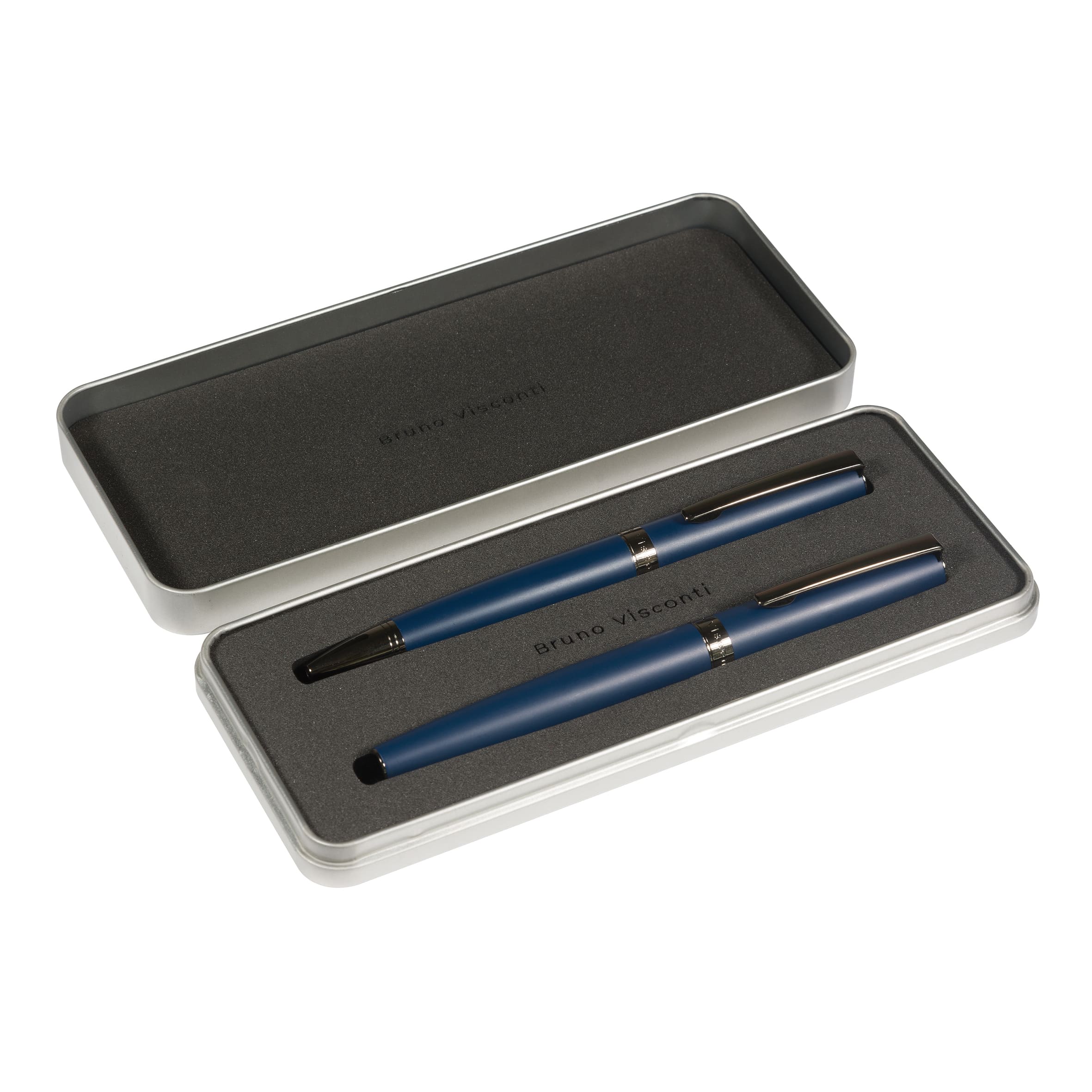 набор ручка шар. bruno visconti "sorrento" 1,0мм синяя+ручка рол. 0,7мм синяя Набор ручка шар. bruno visconti "sorrento" 1,0мм синяя+ручка рол. 0,7мм синяя